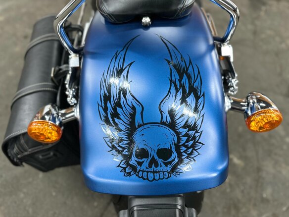 2018 Harley-Davidson Fat Boy, синий, 1990000 рублей - вид 33
