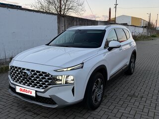 2020 Hyundai Santa Fe IV Рестайлинг, белый, 3200000 рублей, вид 1