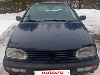 1995 Volkswagen Golf III, синий, 220000 рублей, вид 1