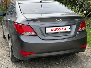 2014 Hyundai Solaris I Рестайлинг, серый, 730000 рублей, вид 3