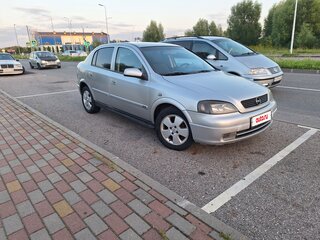 2003 Opel Astra G, серебристый, 290000 рублей, вид 2