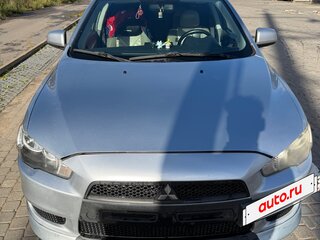 2008 Mitsubishi Lancer X, серебристый, 450000 рублей, вид 3