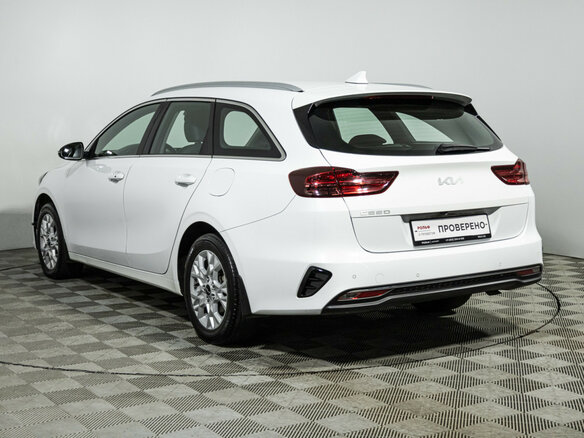 2021 Kia Ceed III Рестайлинг, белый - вид 6