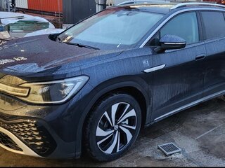 2022 Volkswagen ID.6 Crozz, синий, 3590000 рублей, вид 3