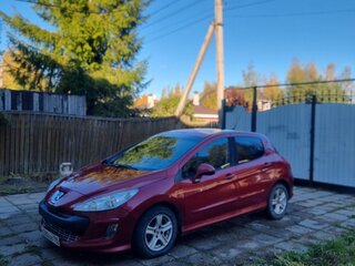 2009 Peugeot 308 I, красный, 369000 рублей, вид 5
