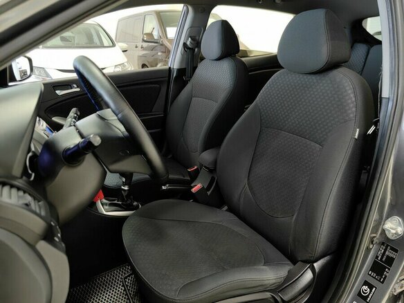 2011 Hyundai Solaris I, серый - вид 5