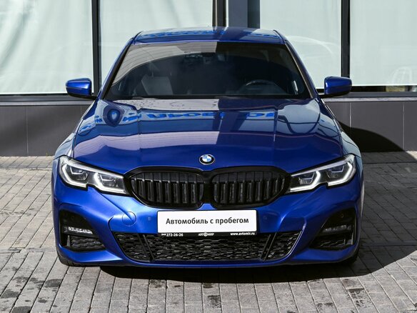 2019 BMW 3 серии 330i VII (G2x), синий, 3380000 рублей - вид 7