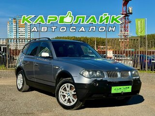 2004 BMW X3 30i I (E83), серый, 969000 рублей, вид 1