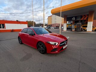 2018 Mercedes-Benz A-Класс 200 IV (W177), красный, 2050000 рублей, вид 2