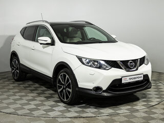 2014 Nissan Qashqai II, белый, 1629700 рублей, вид 3