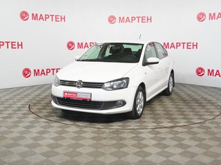 2013 Volkswagen Polo V, белый, 798000 рублей, вид 1