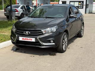 2019 Lada (ВАЗ) Vesta I, чёрный, 850000 рублей, вид 2