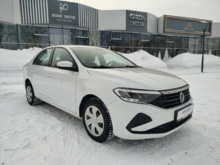 2020 Volkswagen Polo V Рестайлинг, белый, 1454000 рублей, вид 2