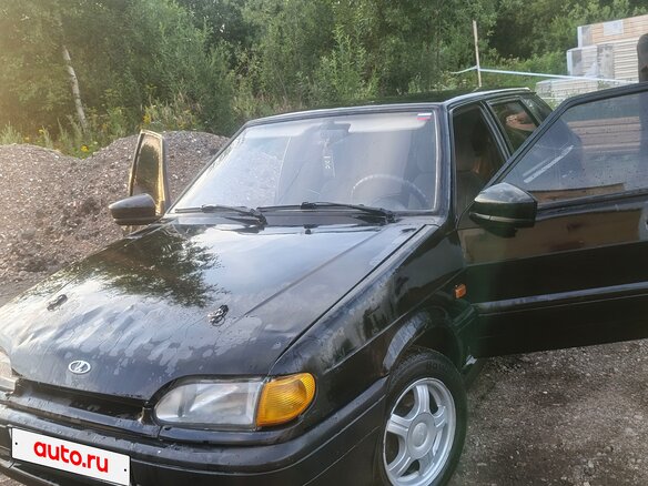 2004 Lada (ВАЗ) 2114, чёрный