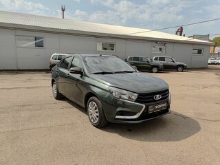 2016 Lada (ВАЗ) Vesta I, зелёный, 512000 рублей, вид 3