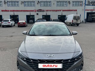 2021 Hyundai Elantra VII (CN7), серый, 1800000 рублей, вид 3