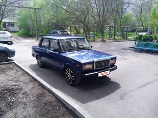2001 Lada (ВАЗ) 2107, голубой, 320000 рублей, вид 4