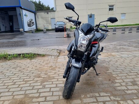 2013 Kawasaki ER-4N, чёрный, 380000 рублей, вид 1