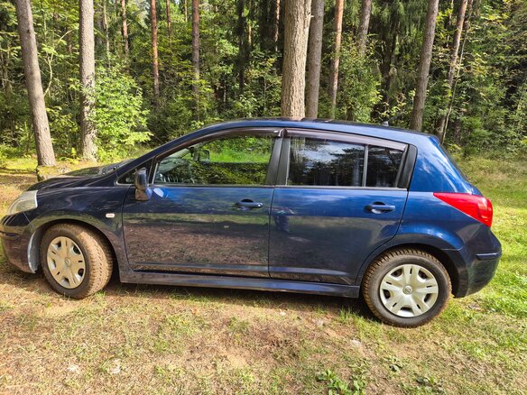 2011 Nissan Tiida I Рестайлинг, синий, 850000 рублей - вид 9
