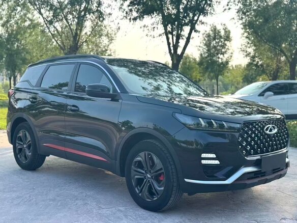 2022 Chery Tiggo 7 II, чёрный, 1450000 рублей - вид 2