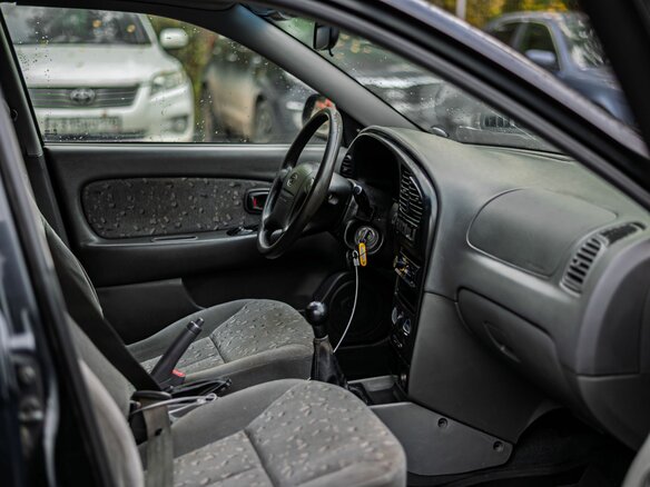 2008 Kia Spectra I Рестайлинг 2, чёрный, 230000 рублей - вид 10