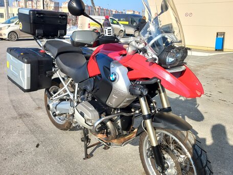 2010 BMW R 1200 GS, красный, 600000 рублей, вид 2