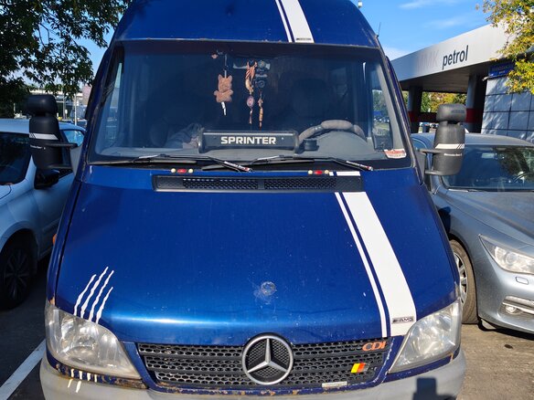 2005 Mercedes-Benz Sprinter Classic, синий, 1390000 рублей