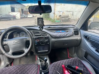2008 Chevrolet Lanos I, чёрный, 101010 рублей, вид 4