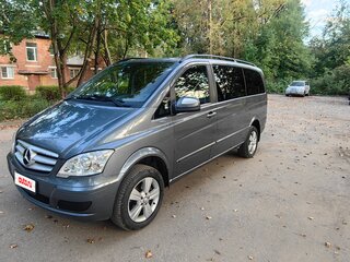 2014 Mercedes-Benz Viano Long L2 I (W639) Рестайлинг, серый, 2600000 рублей, вид 1