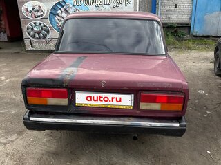 2002 Lada (ВАЗ) 2107, пурпурный, 65000 рублей, вид 4