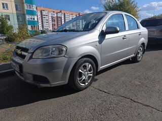 2009 Chevrolet Aveo I Рестайлинг, серебристый, 360000 рублей, вид 2