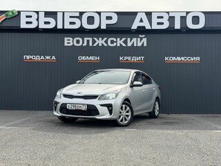 2017 Kia Rio IV, серебристый, 980000 рублей, вид 1
