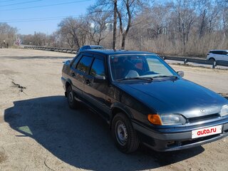 2007 Lada (ВАЗ) 2115, чёрный, 130000 рублей, вид 2