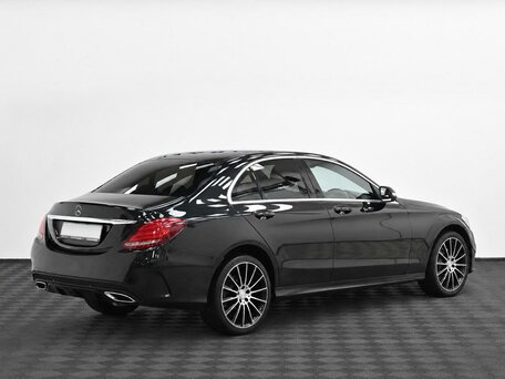 2015 Mercedes-Benz C-Класс 180 IV (W205), чёрный, 1705000 рублей, вид 4