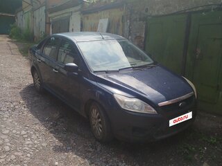 2009 Ford Focus II Рестайлинг, синий, 420000 рублей, вид 3