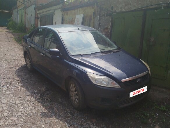 2009 Ford Focus II Рестайлинг, синий, 420000 рублей