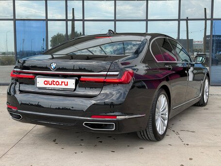 2020 BMW 7 серии 740d xDrive VI (G11/G12) Рестайлинг, чёрный, 7289000 рублей, вид 5