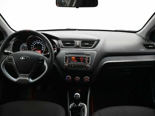 2016 Kia Rio III Рестайлинг, коричневый, 1030000 рублей, вид 5