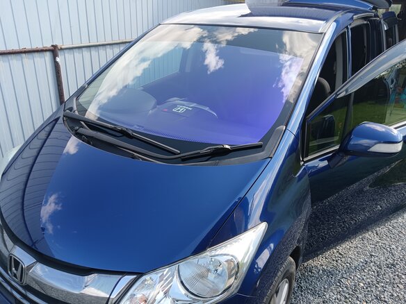 2014 Honda Freed I Рестайлинг, синий, 1199999 рублей - вид 15