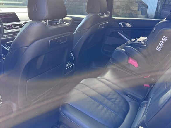 2019 BMW X7 40i I (G07), синий, 6500000 рублей - вид 12
