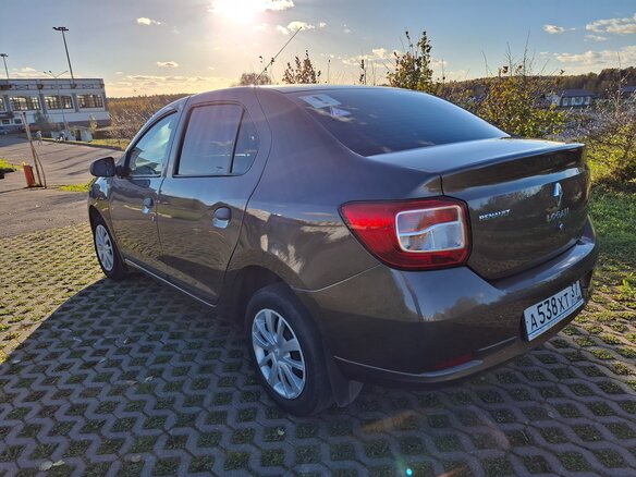 2019 Renault Logan II Рестайлинг, коричневый, 840000 рублей - вид 5