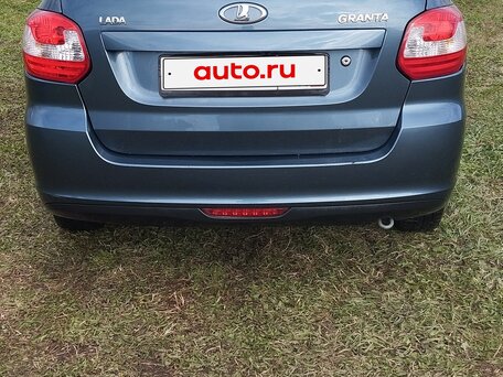 2014 Lada (ВАЗ) Granta I, серый, 300000 рублей, вид 4