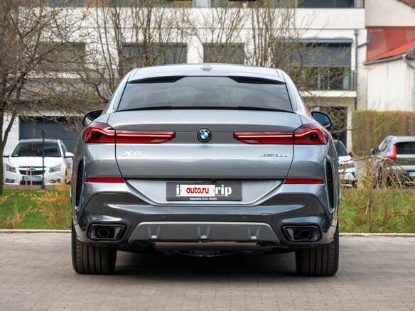 2026 BMW X6 30d III (G06) Рестайлинг, серый - вид 6