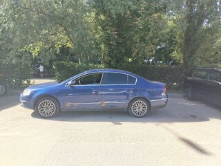 2008 Volkswagen Passat B6, синий, 370000 рублей, вид 5