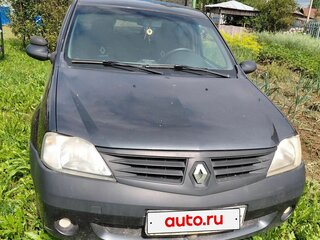 2007 Renault Logan I, чёрный, 300000 рублей, вид 2