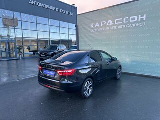 2017 Lada (ВАЗ) Vesta I, чёрный, 830000 рублей, вид 2