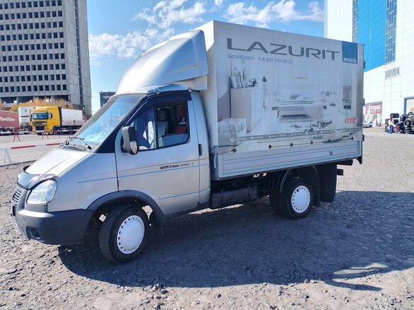 2011 ГАЗ ГАЗель (3302), серебристый, 630000 рублей - вид 2