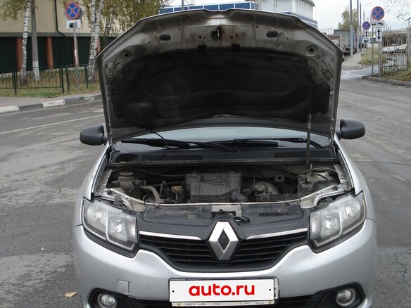 2015 Renault Logan II, серебристый - вид 13