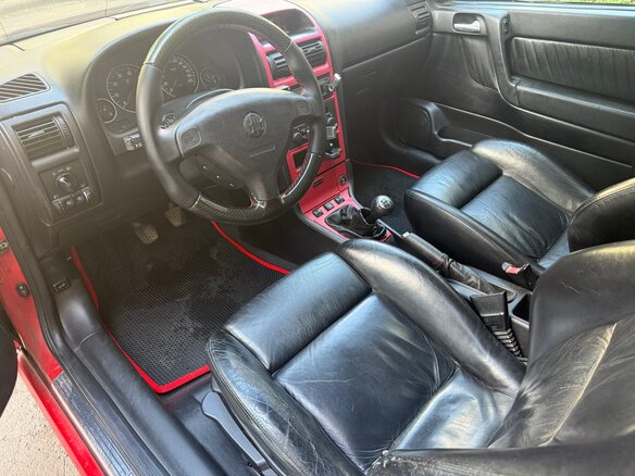 2001 Opel Astra G, красный, 400000 рублей - вид 6