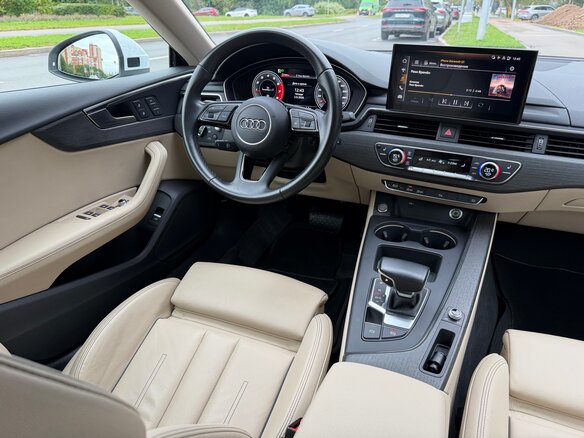 2020 Audi A5 40 TFSI II (F5) Рестайлинг, белый - вид 16